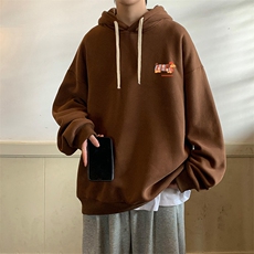 连帽卫衣男大码胖子帽衫大号运动服WY2438-P35，男装卫衣，电商A040