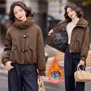 2026年冬季新款休闲短款羽绒服图片