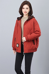 时尚保暖棉服女冬季新款宽松显瘦加厚外套图片