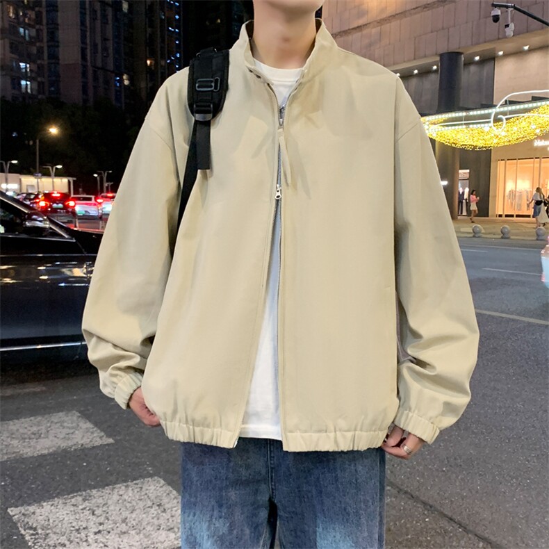 美式复古立领外套男士秋季新款休闲夹克JK02570-P85,男装夹克,星座308B-2