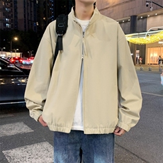 美式复古立领外套男士秋季新款休闲夹克JK02570-P85，男装夹克，星座308B-2