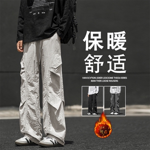 直筒加厚保暖裤坠感舒适长裤休闲裤加绒 JRTP10:3059.9图片