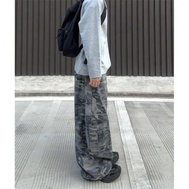 工装迷彩裤男牛仔裤长裤A43-P50,男装牛仔裤,电商D312