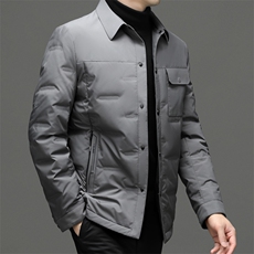 BN213钱塘2020-2冬季新款厚款中年男士商务休闲百搭羽绒服P205，男装羽绒服，钱塘207-2