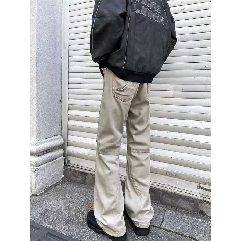 小马登休闲裤男韩版潮流口袋个性帅气2024秋冬ins长裤K5849-P61,男装休闲裤,星座412-3