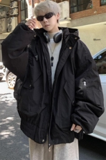 棉服男2025新款宽松休闲加厚保暖棉衣外套M9066P120控158起，男装棉衣，电商A157