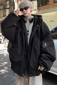 棉服男2025新款宽松休闲加厚保暖棉衣外套 M9066 P120 控158起图片