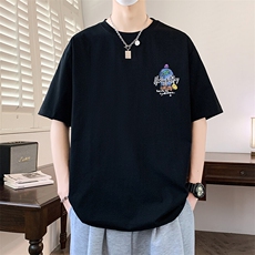 夏季男短袖t恤高品质多工艺发泡印大码T恤衫，男装T恤，星座1206（原A206）