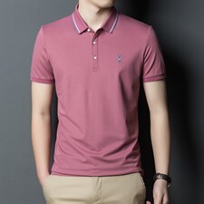 冰丝短袖t恤男士夏季2023新款潮牌男装中老年宽松男款夏装衣服男，男装T恤，电商B212（原钱塘6029）