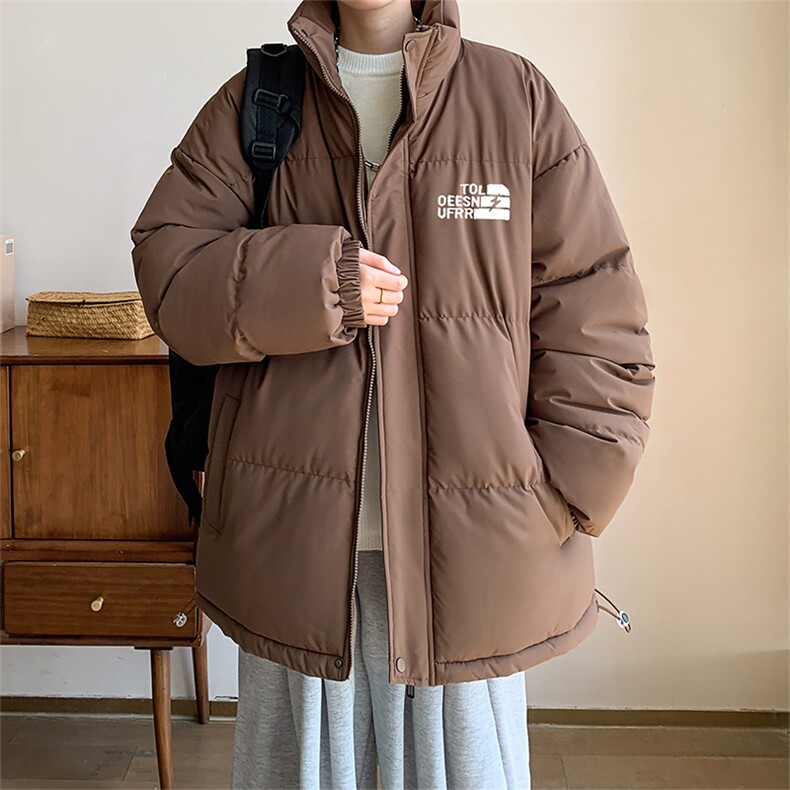 棉衣男冬季新款港风大码立领羽绒棉面包服学生棉服MF900-P58(现货,男装棉衣,星座214-3