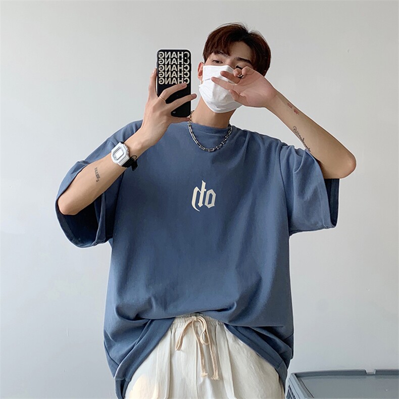 HXY987TP20夏季2022潮牌百搭打底衫上衣潮宽松短袖T恤男，男装T恤，电商A102-1