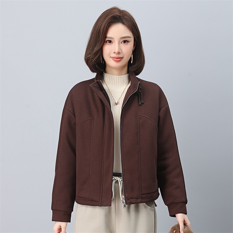 叶笙衣1196假两件加棉加厚外套,女装棉衣/棉服,叶笙衣