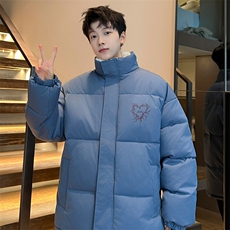 ！2025冬季新款男士立领棉衣百搭加绒加厚棉服外套MY117P70，男装棉衣，电商B220