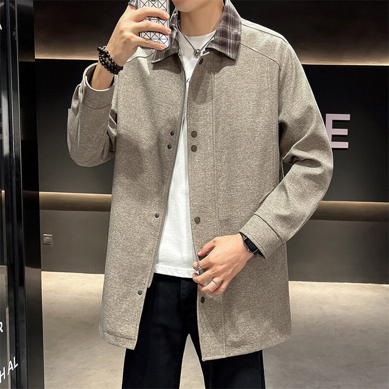 秋季现货大码宽松休闲外套8569-P80控169大码元图片