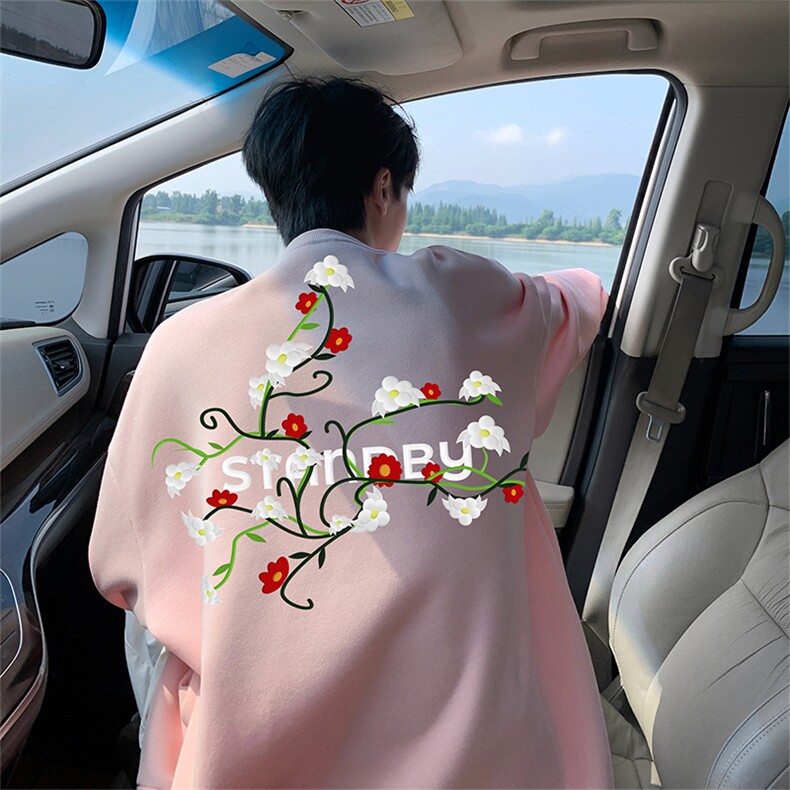 2025秋季新款男卫衣休闲印花wycm-3920卫衣圆领仿棉特批28控49,男装卫衣,星座605(原A050)