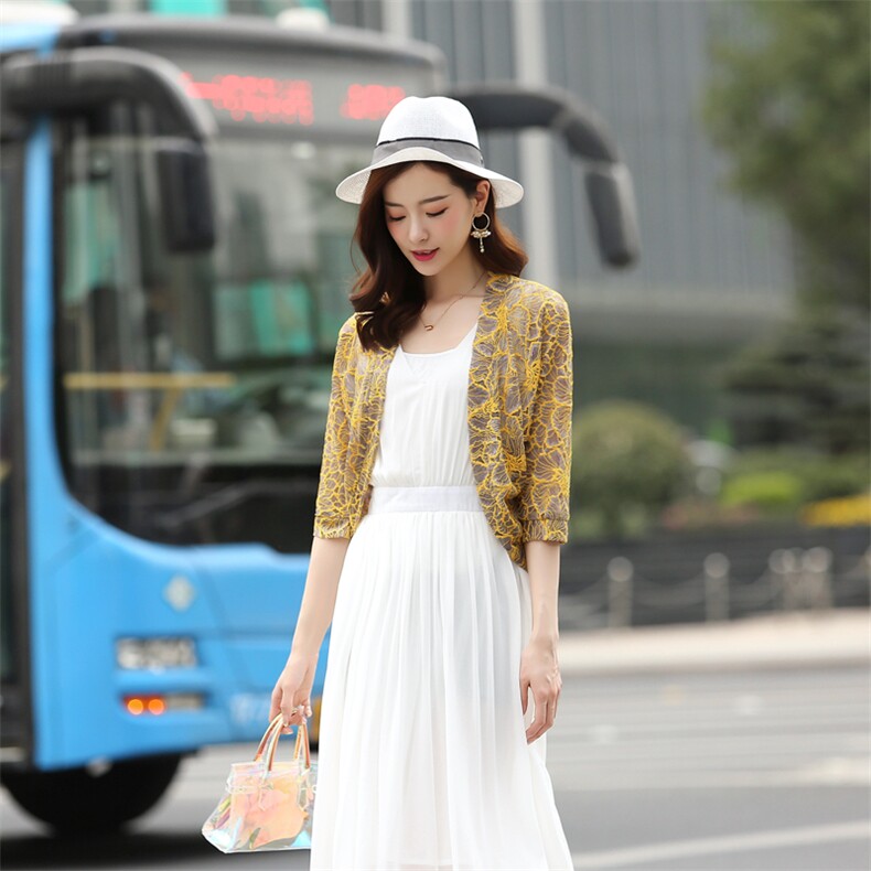 2023年短外套夏季修身显瘦气质唯美简约百搭可爱,女装短外套,婵米儿