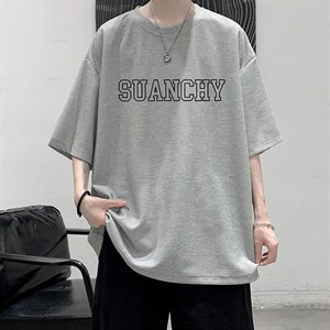 HT73229-P22 华夫格t恤男短袖男大码五分袖 大皂风图片
