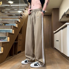 ！2026夏季新款男士冰丝休闲裤垂感百搭直筒裤Y1698特P25，男装休闲裤，电商B220