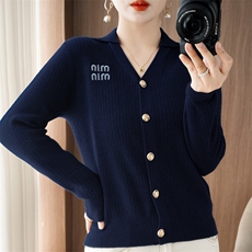 2025年秋季长袖时尚百搭通勤简约休闲针织衫，女装针织衫/毛衣，春韵羊绒