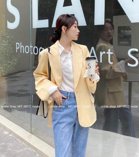 现货韩版小西装，女装西装，Lavia芙纳薇娅