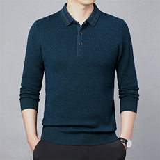 CM61052钱塘2020-2中年男士商务休闲百搭冬季厚款羊毛衫P160，男装针织衫/毛衣，钱塘207-2