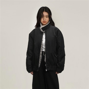 加绒加厚冬毛领复古仿貂毛领座山雕棉服外套保暖棉袄MY5024 P122图片