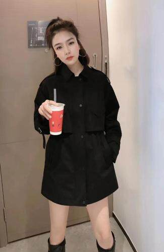 春季配个风衣，女装风衣，玉米青豆