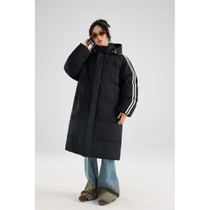 2025条纹长款防寒户外秋冬季棉服棉衣外套过膝棉袄 HZ8818-P108图片