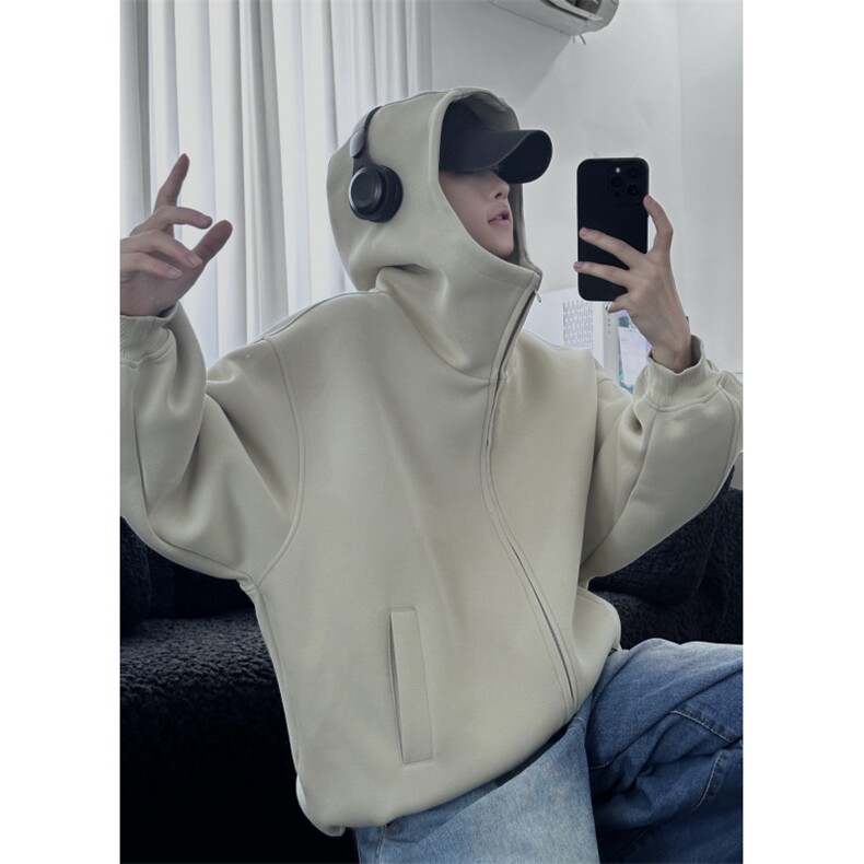 XZ809A/DMWY01/P88/控108/加绒P98/控118空气层重磅连帽开衫卫衣,男装卫衣,星座809A(原222-1)