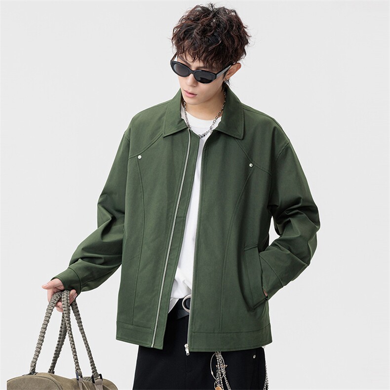 美式大码休闲夹克外套8568-P75控159大码元,男装夹克,星座209