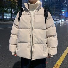潮流冬季棉衣男宽松潮牌外套面包羽绒棉服拉链立领保暖棉袄，男装棉衣，星座1210-1