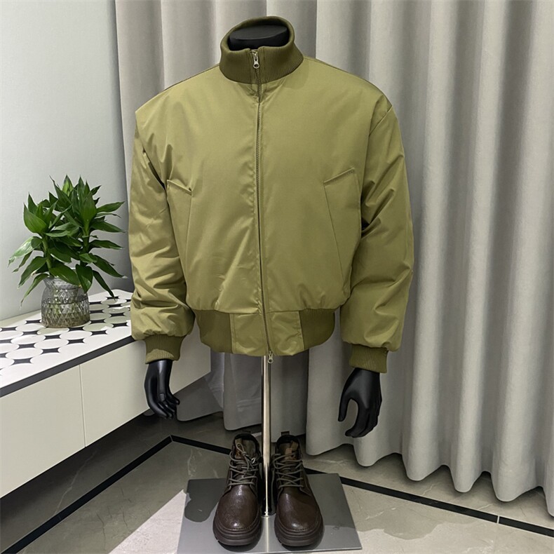 (）短款廓形飞行服棉服男冬保暖痞帅立领棉衣外套3020-P85,男装棉衣,星座910-5
