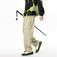 春款美冲锋裤男户外机能风登山运动裤高街设计感休闲裤AK0251-P53，女装休闲裤，星座308B-2