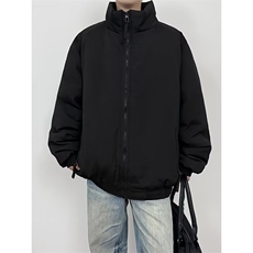慵懒日系美式复古工装棉服男女冬季潮牌情侣保暖棉衣MF374-P75，男装棉衣，星座412-3