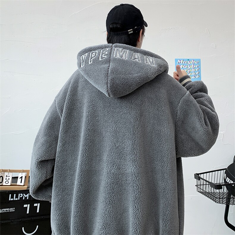冬装青少年加绒加厚棉衣保暖休闲羊羔绒外套男士917-P110控价158,男装棉衣,电商A441-1