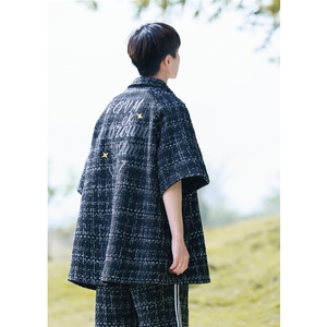 小香风套装设计短衬DCS9019P45短裤DK8797P40套装DT9029P85