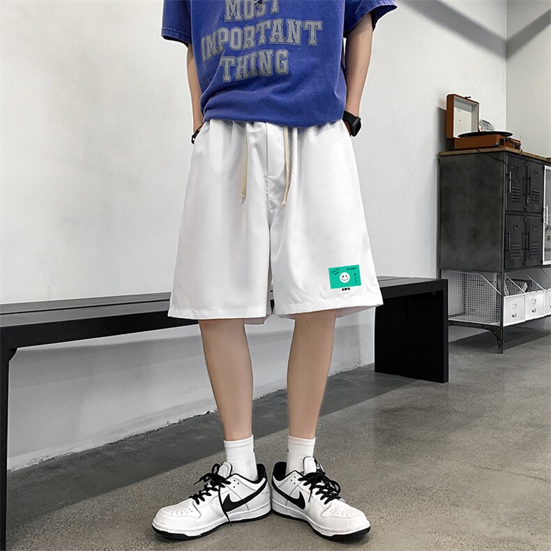 DK39264-P15港风休闲短裤男士大码运动五分裤男中裤男马裤，男装休闲裤，电商A040