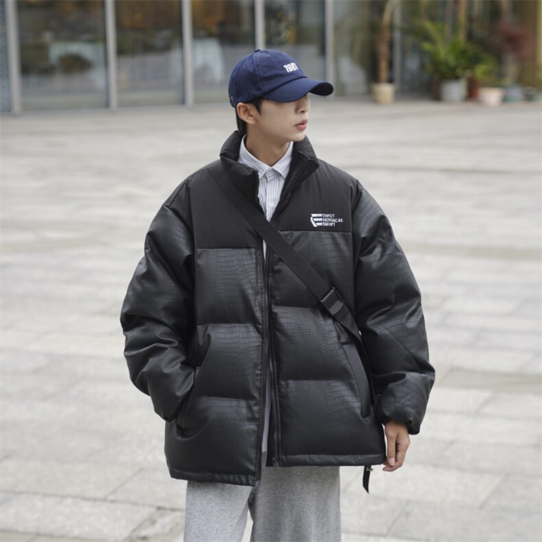 冬季美式复古加厚面包服衣男潮保暖情侣服外套W6522-P105,男装棉衣,星座512-3