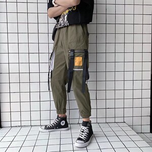 男春季休闲裤K08P37图片