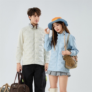 新款90绒子轻薄情侣装羽绒服秋冬男女款秋款轻薄羽绒服外套图片