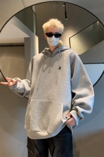 主推秋装重磅半拉链连帽中性情侣卫衣潮牌上衣外套男女G1097P68，女装短外套，电商A339