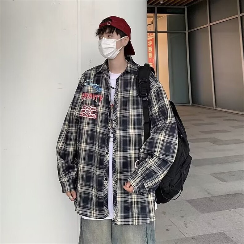 男秋季新款长袖衬衫外套TS38P40,男装衬衫,星座1116-2