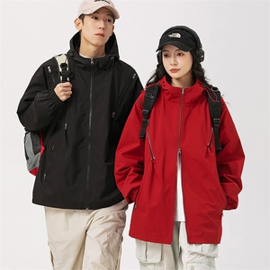 2024春季新款现货户外连帽夹克男 冲锋衣外套JK815 -P70图片