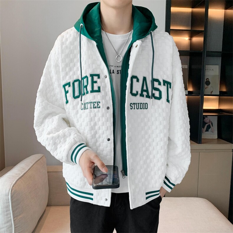 2025春季夹克男潮流假两件夹克外套衣服上衣A210-JK272-P95图片