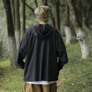 YR38-P32日系户外休闲轻薄连帽防晒服外套图片