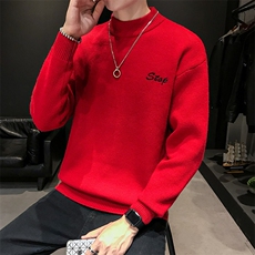 木木5821毛衣男士韩版修身纯色针织衫百搭打底上衣情侣装秋装，男装针织衫/毛衣，电商D310（原电商305）