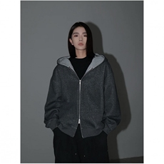 A99-特P55网图白白不拜拜同款连帽拼色拉链外套男女开衫卫衣，女装短外套，电商B369（原A024）