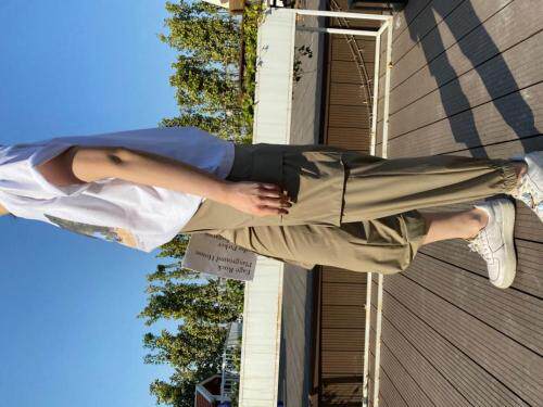 工装休闲裤 现货，女装休闲裤，E.FAXIAN伊发现