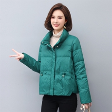 2022新款时尚保暖羽绒服修身显瘦短款外套，女装羽绒服，依恋蒂丝