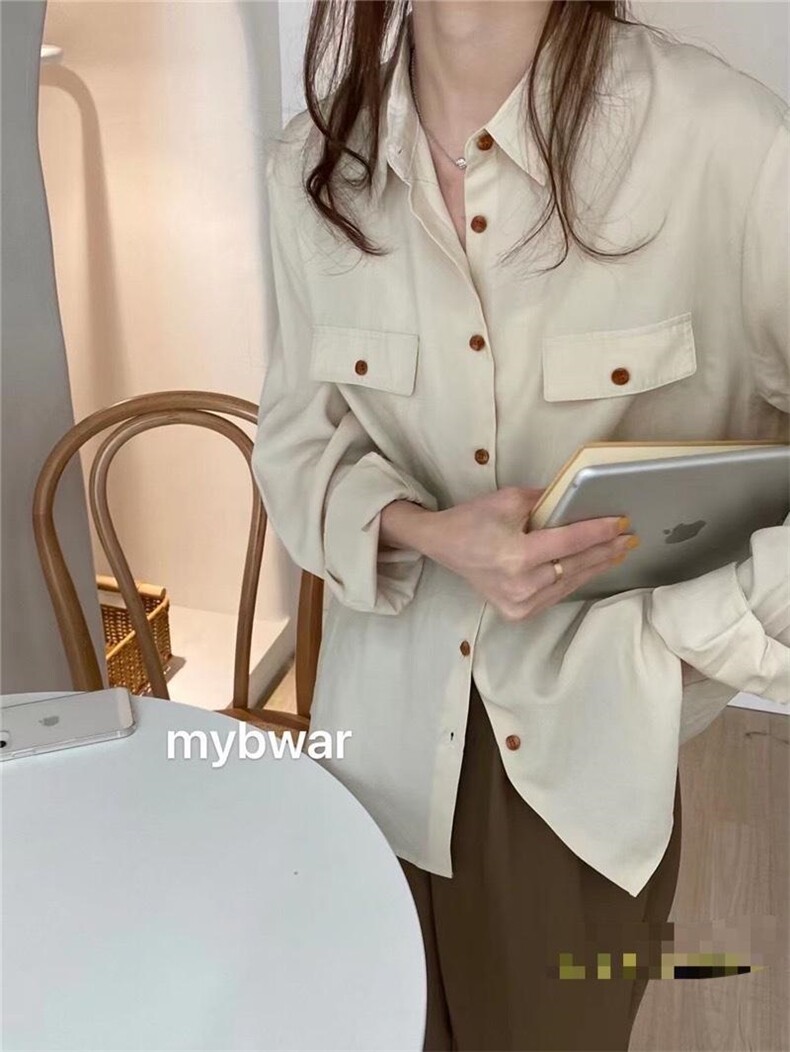 SW/2021秋冬新品衬衫，女装衬衫，雨木其